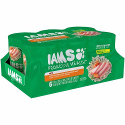 IAMS ProActive Chicken Rice, Wet Dog Food, Case of 6, 13oz