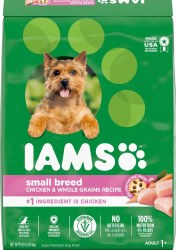 IAMS Small Breed Adult Formula Chicken Recipe, Dry Dog Food, 15lb