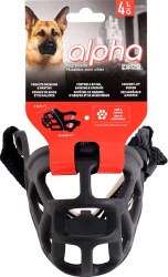 Zeus Alpha Muzzle Black Large