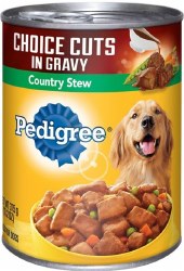 Pedigree Cuts Country Stew Canned, Wet Dog Food, 13.2oz