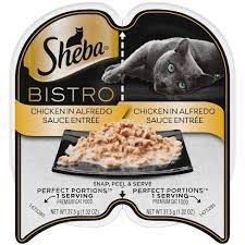 Sheba Perfect Portions Chicken Alfedo, Wet Cat Food, 2.64oz