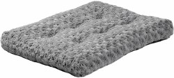 Midwest Quiet Time Ombre Swirl Pet Bed, Gray, 23 inch x 18 inch