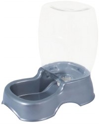 Petmate Cafe Waterer, Dog Bowls, 3 Gallon, Blue