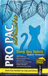 Pro Pac Ultimates Deep Sea Select Recipe with Whitefish Grain Free Indoor Dry Cat Food 5lb