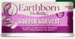 Earthborn Holistic Harbor Harvest Recipe with Salmon and Whitefish Grain Free Canned Wet Cat Food 5.5oz