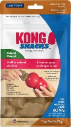 Kong Snacks Peanut Butter Dog Treats, Medium Large 11oz