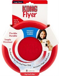 Kong Flyer Dog Toy, Red, Large