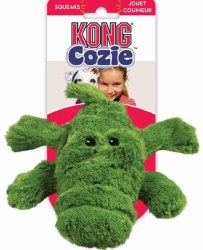 Kong Cozie Alligator Plush Dog Toy, Medium