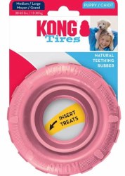 Kong Puppy Tires, Dog Toy, Assorted, Medium/Large