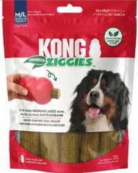 Kong Ziggies Enhanced, Dog Treats, 8oz