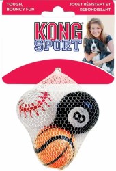 Kong Sport Balls Dog Toys, Assorted, Small, 3 count