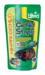 Hikari Cichlid Staple Mini Pellets Fish Food 2oz