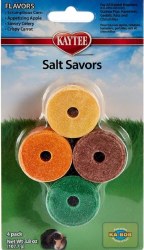 Kaytee Salt Savors Small Animal Treats, Mini, 4 count