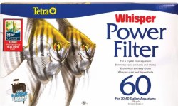 Tetra Whisper Power Filter 60, 60 Gallon