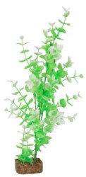 GloFish Green/White Plant Lg