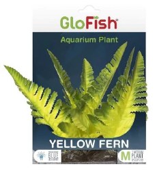 GloFish Yellow Fern Aquarium Plant, Medium