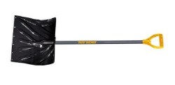 True Temper Poly Snow Shovel Steel Handle