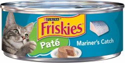 Purina Friskies Mariners Catch Pate, Wet Cat Food, 5.5oz