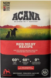 Acana Red Meat Formula, Grain Free, Dry Dog Food, 13lb