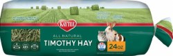 Kaytee Natural Timothy Hay, Small Animal Hay, 24oz