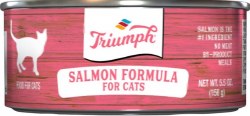 Triumph Salmon Formula Premium Canned Wet Cat Food 5.5oz