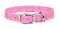 Coastal Pet Pro Double Nylon Dog Collar 1inch x 22 inch Pink