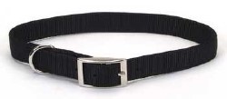 Nylon Collar 5/8 inch x 12 inch Black