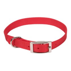 5/8 inch x 12 inch Collar Red