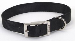 Coastal 1 inch x 20 inch Collar Black