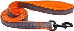 5/8 inch x 6ft Neoprene Leash Blue