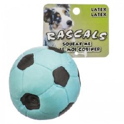 Rascals Latex Soccer Ball Blue 3 inch