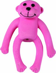 Lil Pals Latex 4 inch Monkey Pink