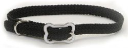 3/8 inch x 10 inch Bone Collar Black