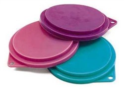 Spot Pet Food Can Covers, Assorted, 3.5 inch, 3 Count