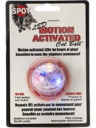 Spot LED Motion Activated Cat Ball, Cat Toy, 1.5 inch