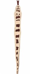 Spot Skinneeez Leather Snake, 36 inch