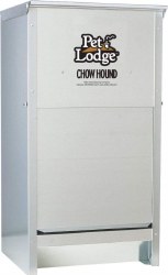 Pet Lodge Chow Hound Galvanized Automatic Dog Feeder 50lb Capacity