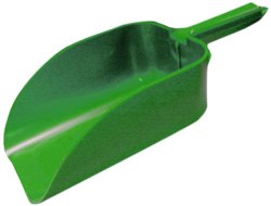 Miller Little Giant Plastic Utility and Food Scoop, Green, 5 Pint