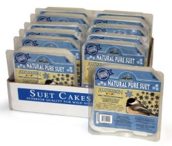 Heath Mfg Natural Pure Wild Bird Suet Cake .75oz