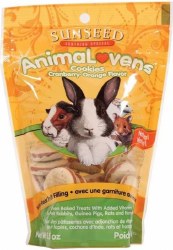 Sunseed AnimaLovins Cookies, Small Animal Treats, 3.5oz