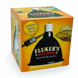 Flukers Sun Dome Reptile Light Fixture 10 inch 160 Watt