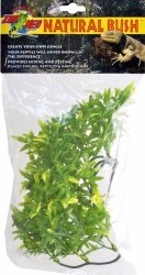 Zoo Med Lab Natural Bush Plastic Bolivian Croton Terrarium Plant, Small, 14 inch