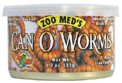 ZooMedLab Can o Worms Mealworms Reptile Food 1.20oz