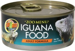 Zoo Med Lab Zoo Menu Iguana Canned Wet Reptile Food 6oz