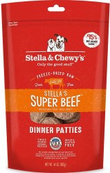Stella & Chewy's Grain Free Freeze Dried Patties W Beef 14oz
