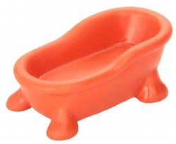 JW InSight Inside the Cage Bird Bath for Small Birds, Assorted Colors