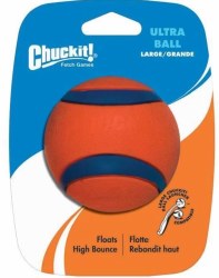 Petmate Chuck It! Ultra Ball, Orange, Medium, 2 pack