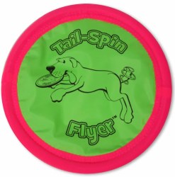 Petmate Booda Tail Spin Flyer, Dog Toy