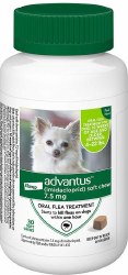 Bayer Advantus Flea And Tick Soft Chew 30 Count For Small Dogs 4-22 lb