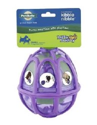 Petsafe Busy Buddy Kibble Nibble Dog Feeder Ball, Purple, Small